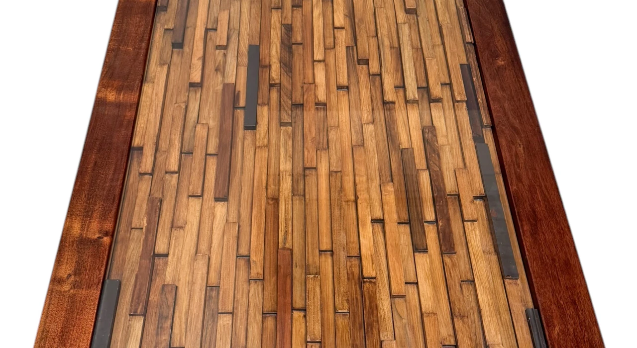 Mid-Century Modern Brutalist Folding Coffee Table by Percifal Lafer, 1960s